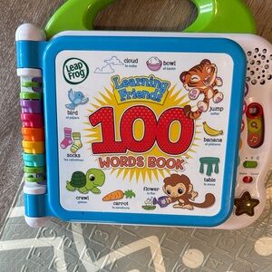 Leapfrog Learning Friends 100 Words Book - Multicolor